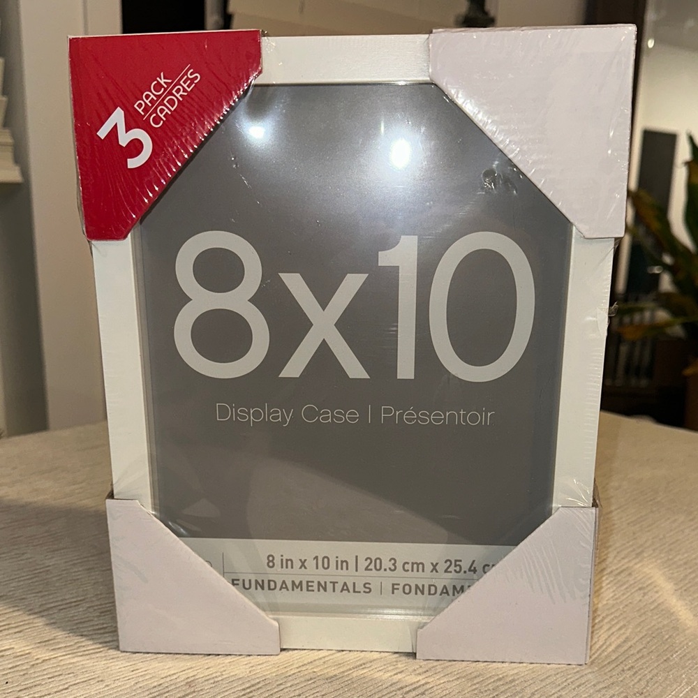 3-Pack White Display Case